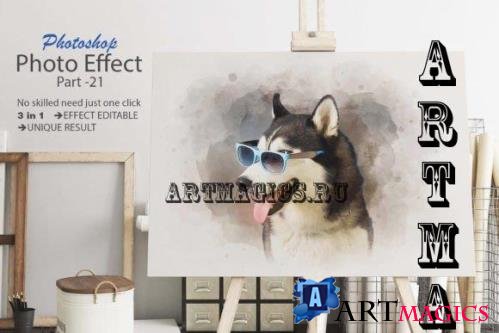 Realistic Painting Photo Effect - 11000129