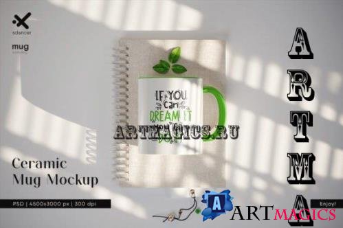 Ceramic Mug Mockup