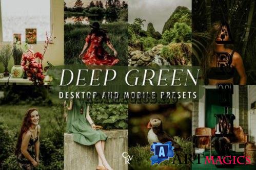 10 Deep Green Lightroom Presets