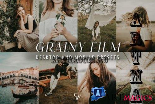 10 Grainy Film Lightroom Presets