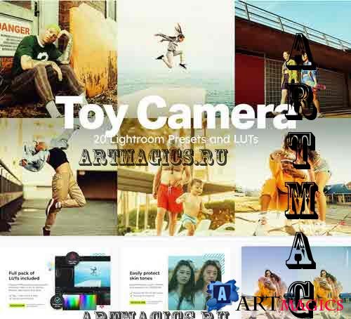 20 Toy Camera Lightroom Presets LUTs - 13442140