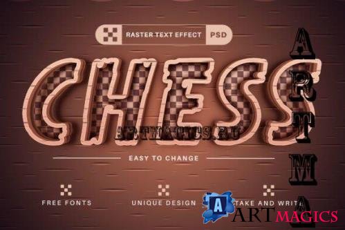 Chess - Editable Text Effect - 13457828