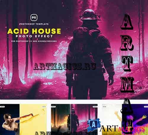 Acid House Photo Effect - QNZN9F9