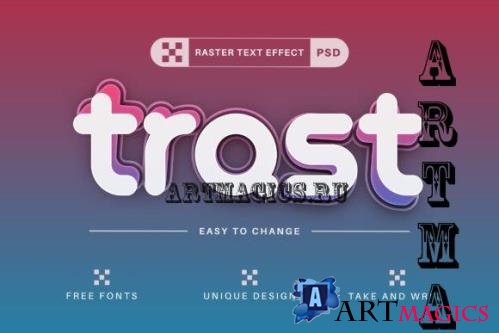 Stylish Trust - Editable Text Effect - 13475996