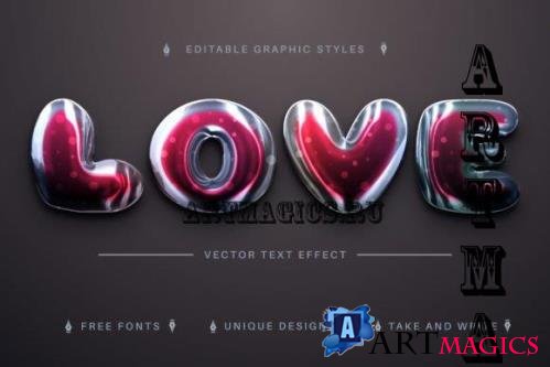 Love - Editable Text Effect, Font Style - 2519356