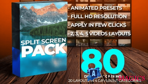 Split Screen Pack - FHD 917737 - Project for After Effects