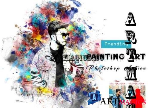 Trending Painting Art PS Action - 14474219