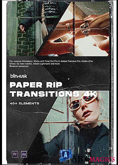 Blindusk  Paper Rip Transitions