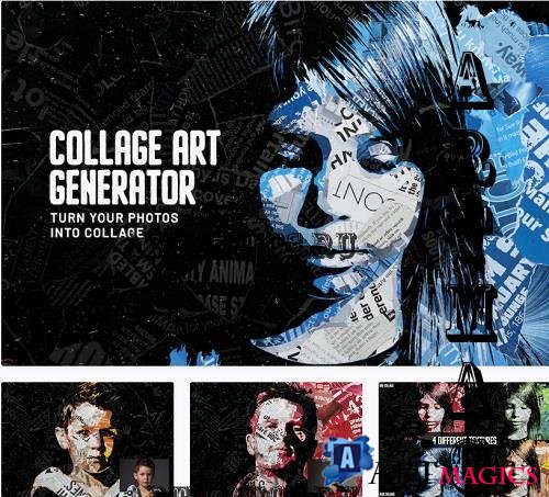 Collage Art Generator - H3A2LMY