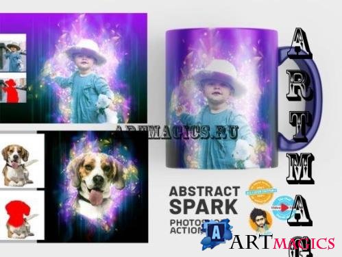 Spark Photoshop Action - 6868495