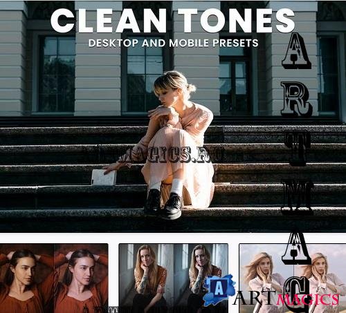 Clean Tones - Desktop and Mobile Presets - CTNZYCX