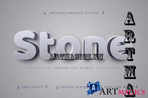 Shadow Stone - Editable Text Effect - 14973113