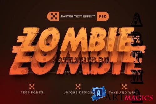 Zombie - Editable Text Effect - 15515211
