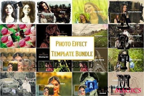 Photo Effect Template Bundle - 36 Premium Graphics