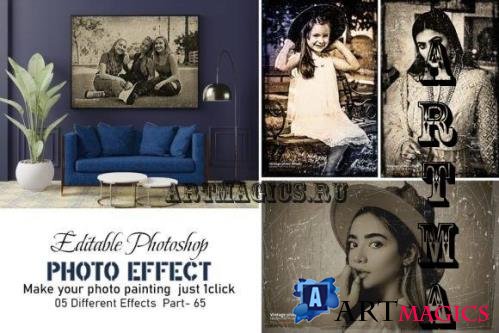 Vintage Photoshop Photo Effect Part: 65