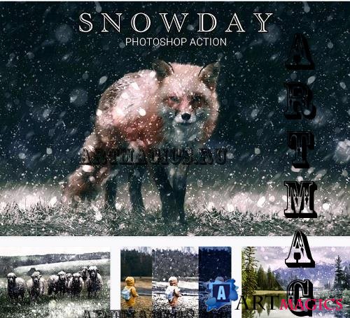 SnowDay Photoshop Action - RLE4WSV