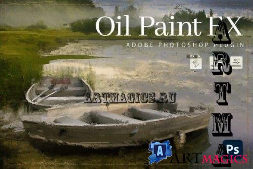 Oil Paint FX Photoshop Action Plugin - 16097860