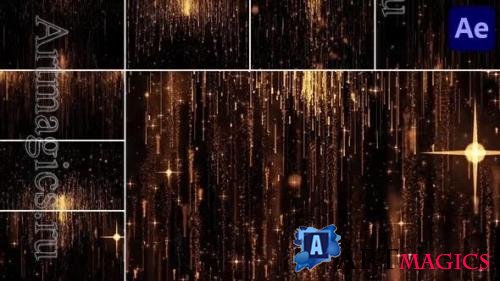 Videohive - Gold Backgrounds for After Effects - 45527166