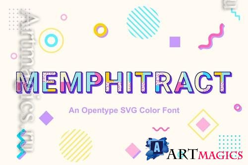 Memphitract font