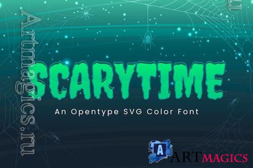 Scarytime font