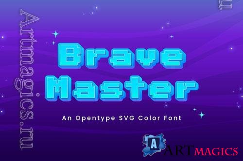 Brave Master font