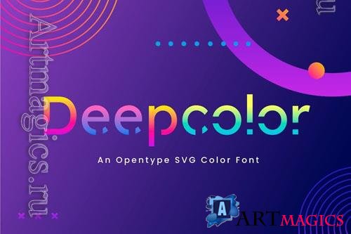Deep Color font