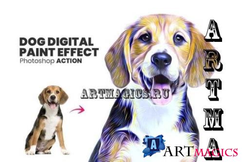 Pet Digital Paint Effect - 10247125