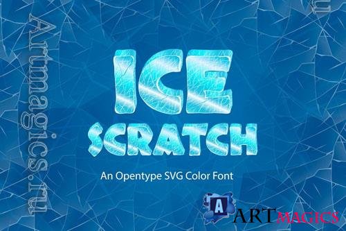 Ice Scratch font