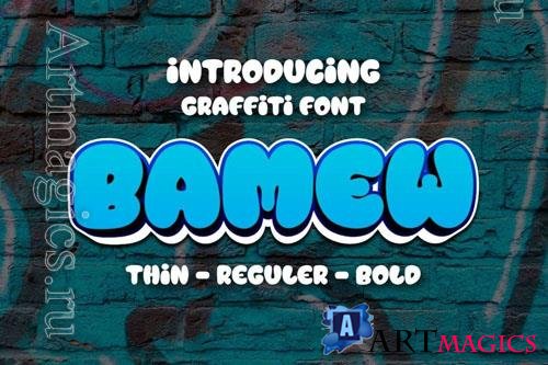 Bamew font