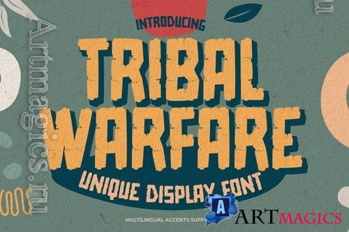 Tribal Warfare font