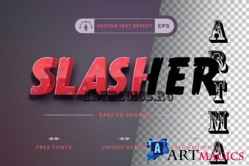 Slasher - Editable Text Effect - 16533557