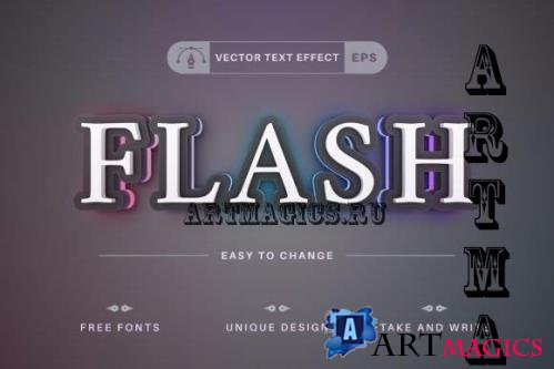Flash - Editable Text Effect - 16540471