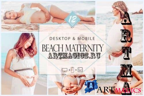 12 Beach Maternity Lightroom Presets