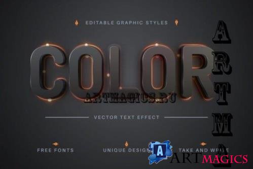 Red Glow - Editable Text Effect - 17677055