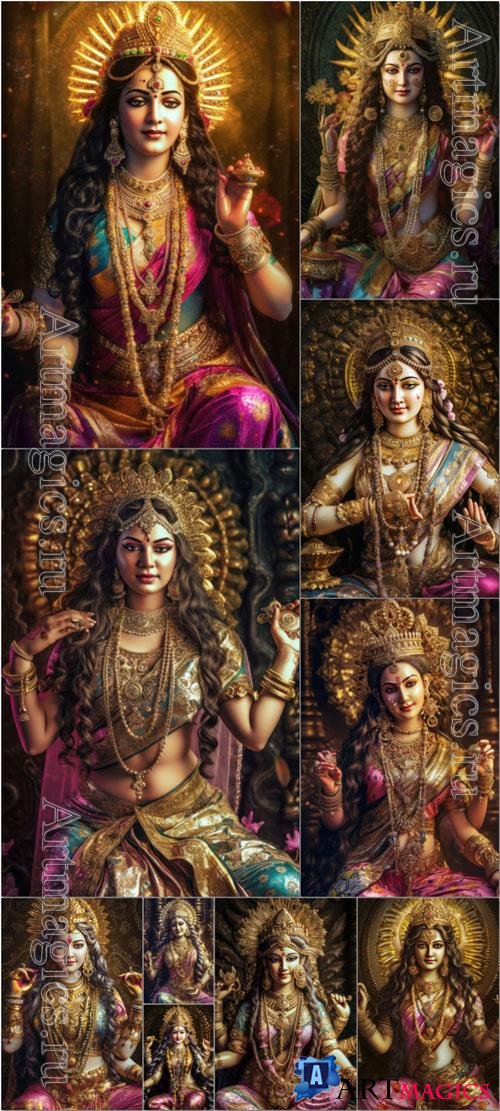 Photo hindu goddess sati