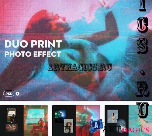 Duo Print Photo Effect - AVCKR39