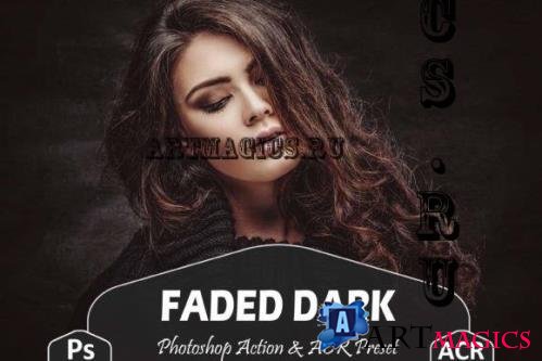 10 Faded Dark Photoshop Actions And ACR Presets, Matte - 2639974