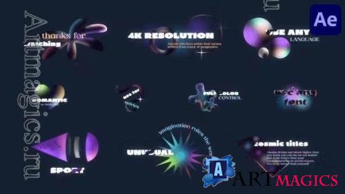 Videohive - Cosmic Titles for After Effects - 46329795