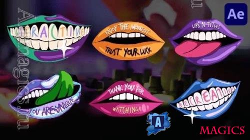 Videohive - Lips and Titles for After Effects - 46330069