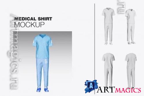 Unisex Medical Set Clothing Mockup