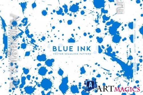CreativeMarket - Blue Ink - 21320886