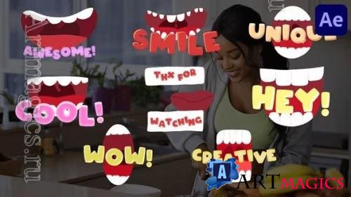 Videohive - Mouth Titles - After Effects 46979948
