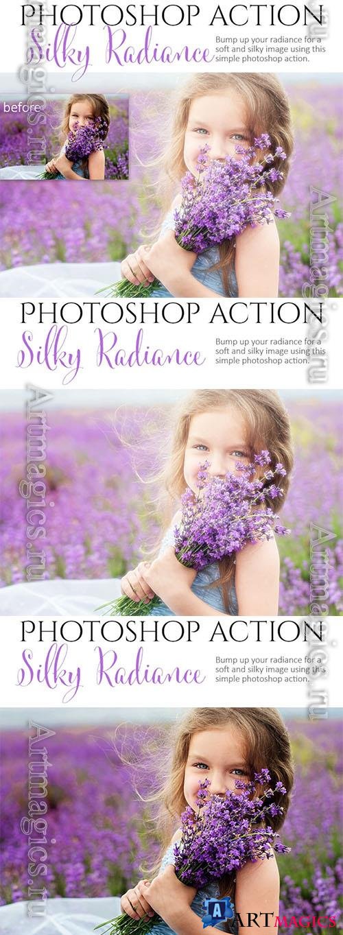 Photoshop Action - Silky Radiance