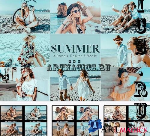 Summer Vibes Photo Effects Presets Mobile & PC - L86PDXW