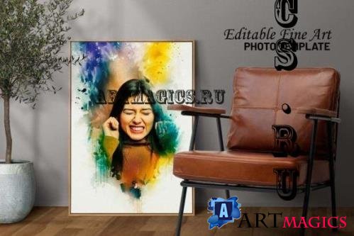 Editable Fine Art Photo Effect - 16094491