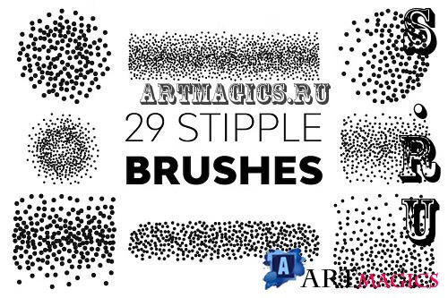 Stipple Brushes - UKADV92