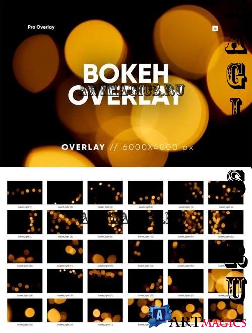 30 Bokeh Overlay HQ - 26069682