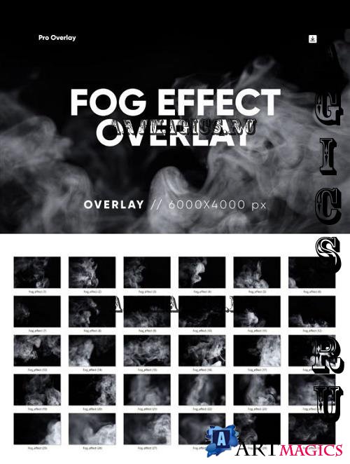 30 Fog Effect Overlays HQ - 26692506