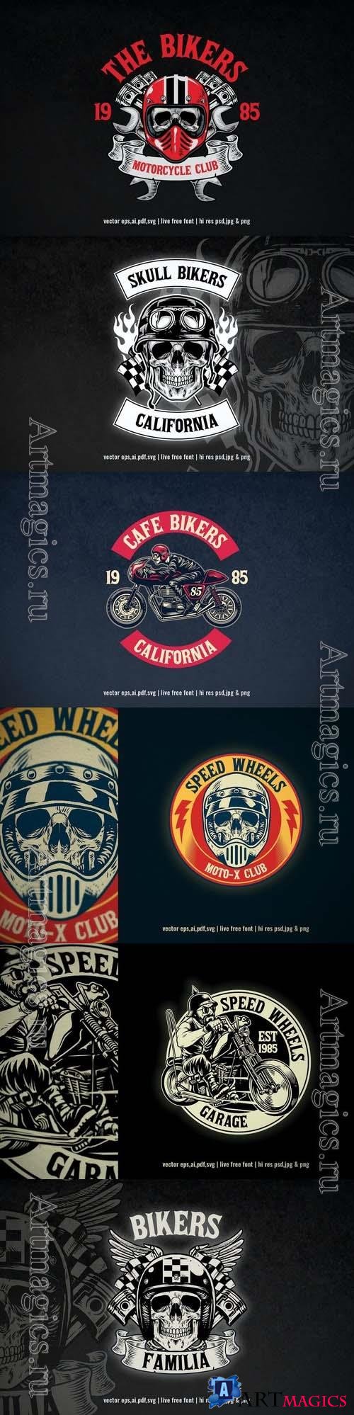 Motorcycle club logo