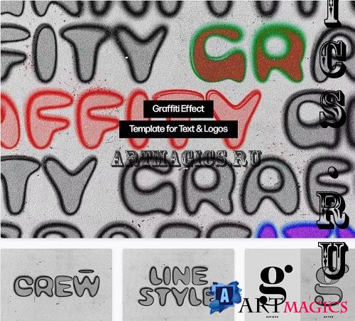 Urban Graffiti Text & Logo Effect - 26690113